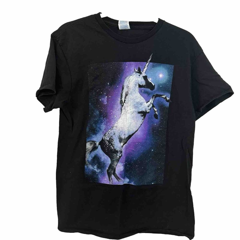 Vintage Delta Pro Weight Majestic Unicorn‎ Shirt Size Medium